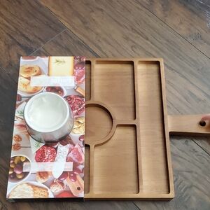 Wooden Serving Tray with Handle